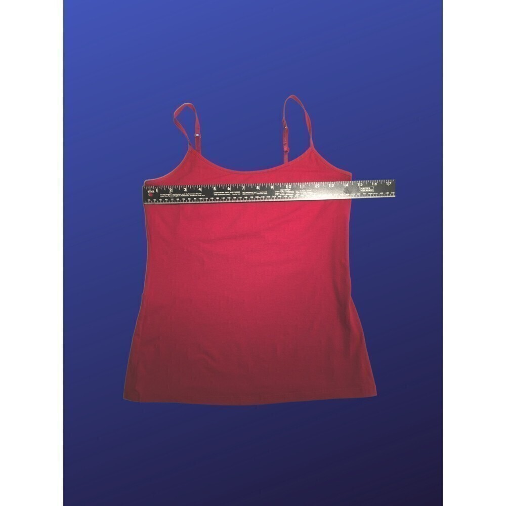 APT. 9 Camisole Top STRETCH CAMISOLE Cami, RED, Women’s Size XS, Pre-owned, EUC - Picture 5 of 6